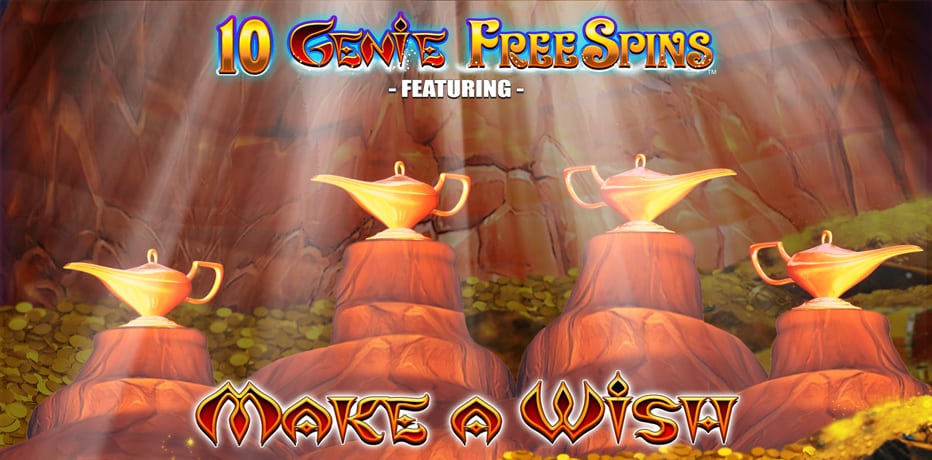 Free Spins during Genie Jackpots Megaways by Blueprint Gaming