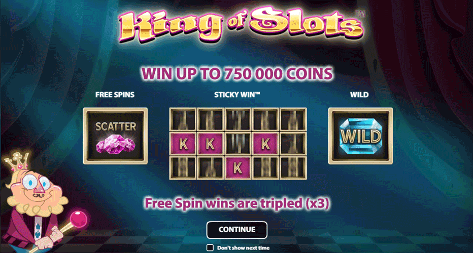 Free Spins on King of Slots by NetEnt