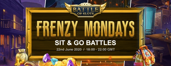 New at Videoslots Casino; Frenzy Mondays