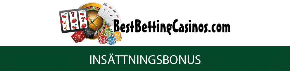 Insättningsbonus på Säkra och tillförlitliga online casinon 