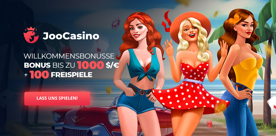 Joo Casino - 50 Freispiele + 100% Bonus
