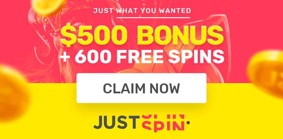 Just Spin Casino Bonus Review - 100 Free Spins + NZ$500 Bonus and 500 Extra Spins