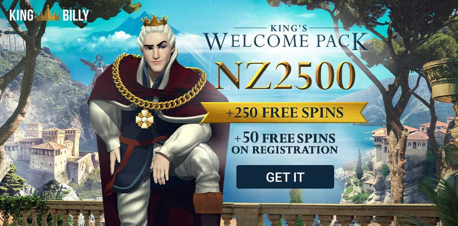 King Billy No Deposit Bonus Code New Zealand - 50 Free Spins on Stampede