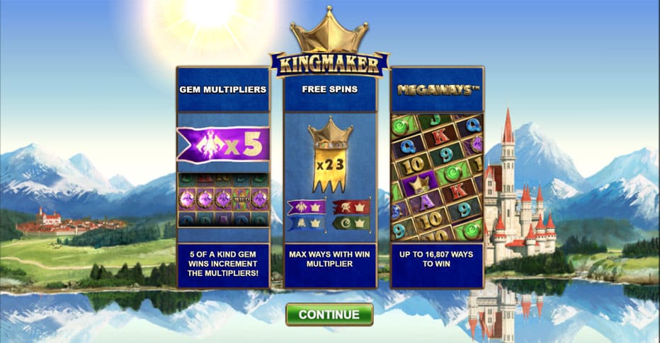 KingMaker autorstwa Big Time Gaming