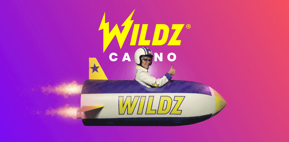 Krev en non-sticky casinobonus på 100% opp til kr 5.000,- + 200 gratisspinn på Wildz