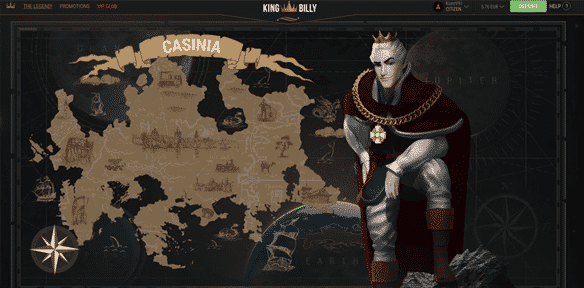 Legenden om King Billy Online Casino Legenden om King Billy Online Casino
