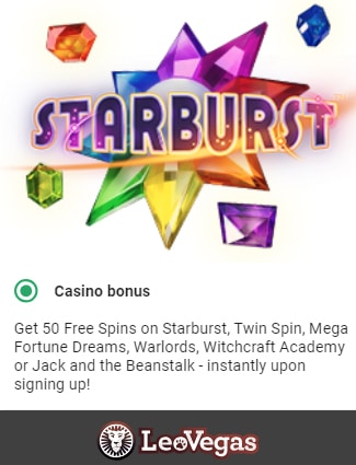 Online casino free spins for registration