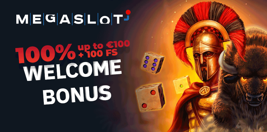 MegaSlot Bonus - 100% Bonus en 100 Extra Spins
