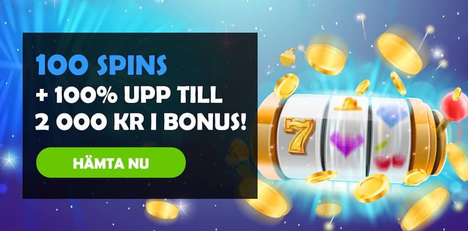 Mr Play Casino Bonus - 100 gratis spinn + 2.000 kr 