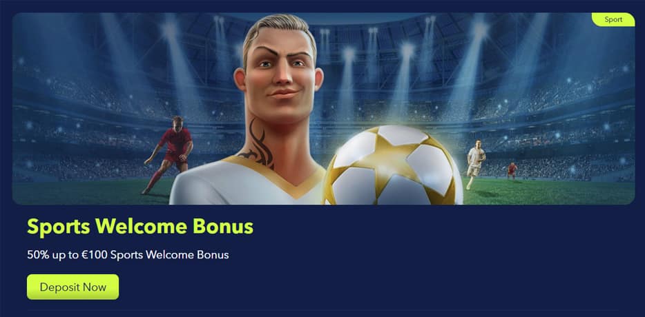 NightRush Sportbonus - 50% Bonus auf bis zu 100 €
