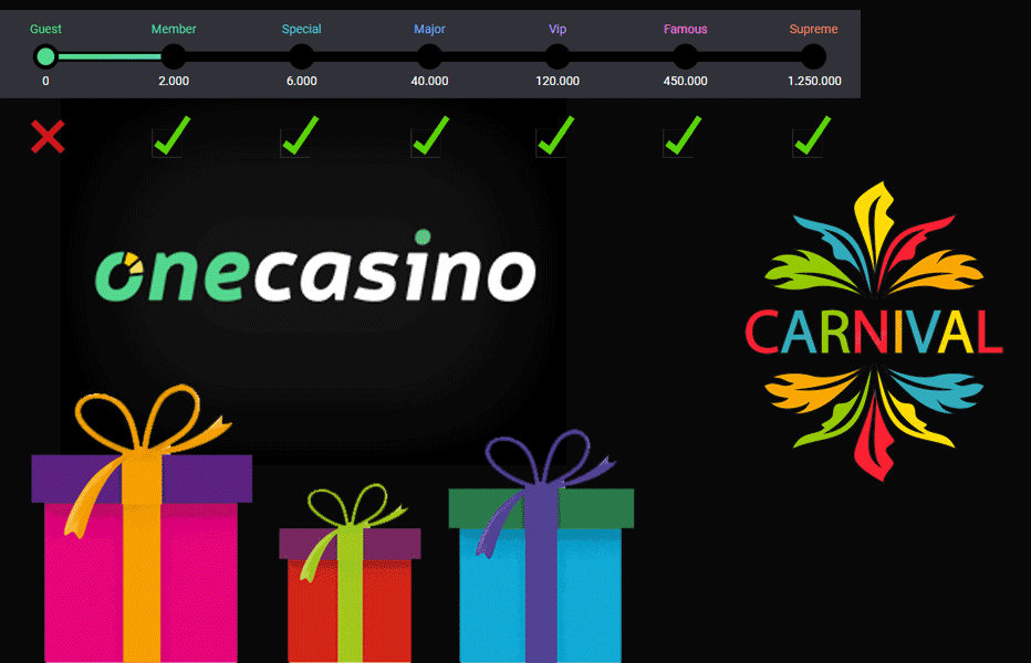 One-Casino-Carnavalsbonus