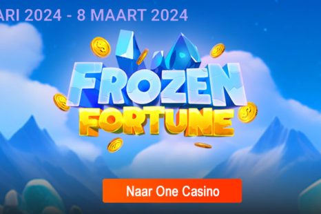 Speel Frozen Fortune bij One Casino en maak kans op de €15.000 Jackpot!