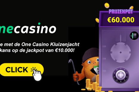 Speel mee met de One Casino Kluizenjacht en maak kans op €10.000!