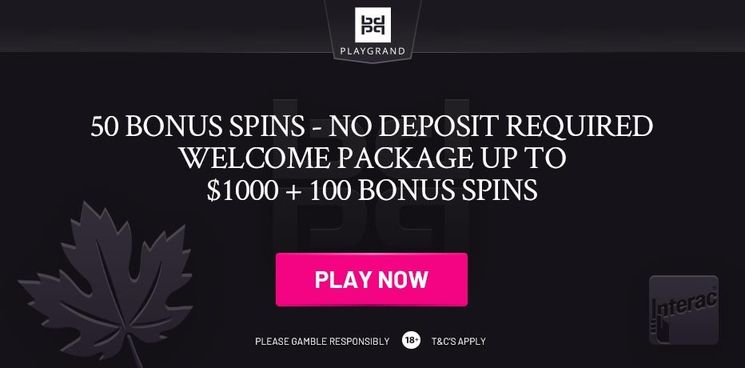 Get a C$1.000,- Live Casino Bonus at Playgrand