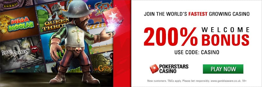 Pokerstars casino welcome offer codes