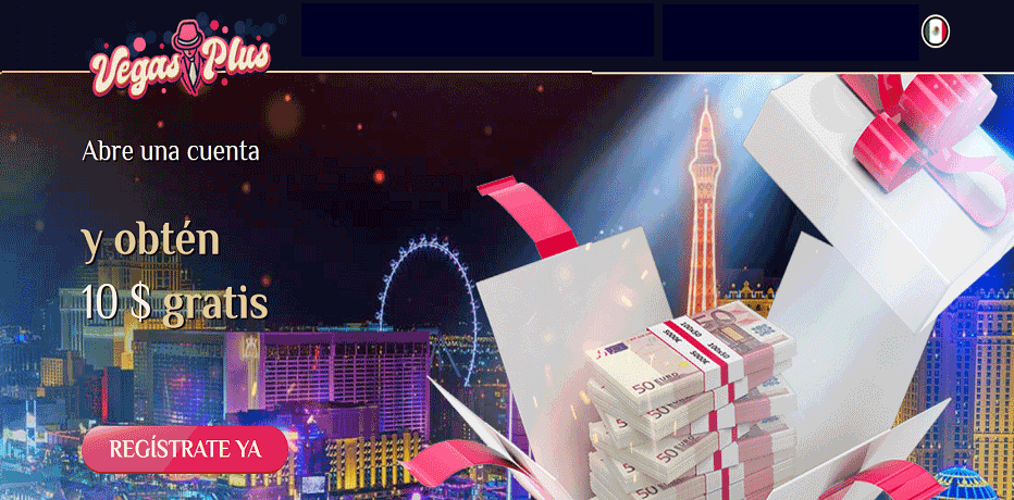 Prueba VegasPlus Casino con $10 en Dinero gratis para jugar (Sin Depósito)