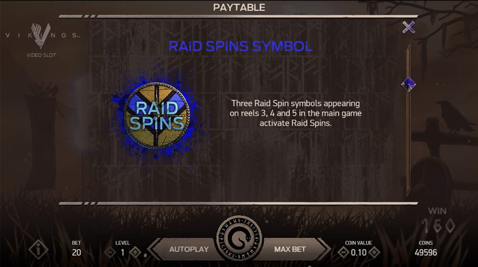 Raid Spins Vikings Video Slot