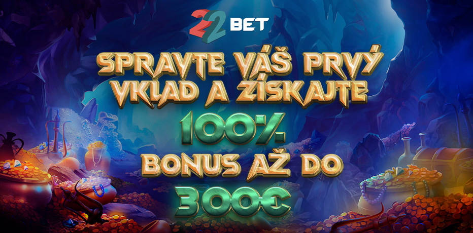 22Bet Casino Bonus Review - Grab 100% extra up to €300,-