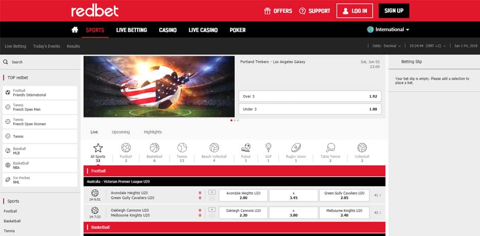 Redbet Sportsbook Review - Top oder Flop?