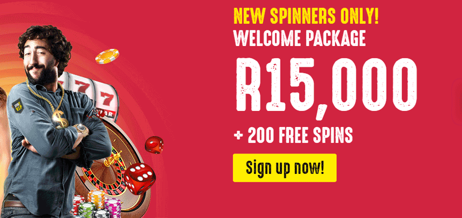 SPINiT Bonus Code - 200 Free Spins + R15.000 Bonus