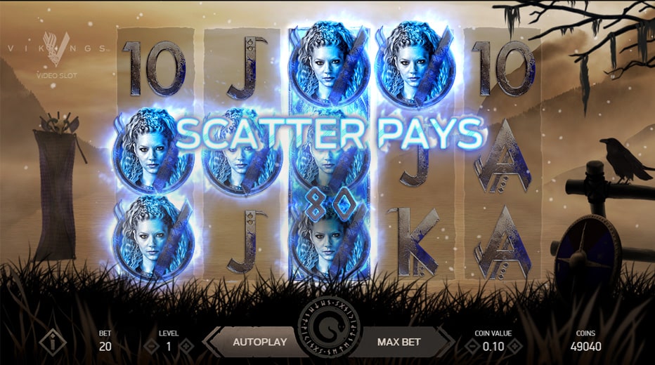Scatters Pays Viking Video Slot