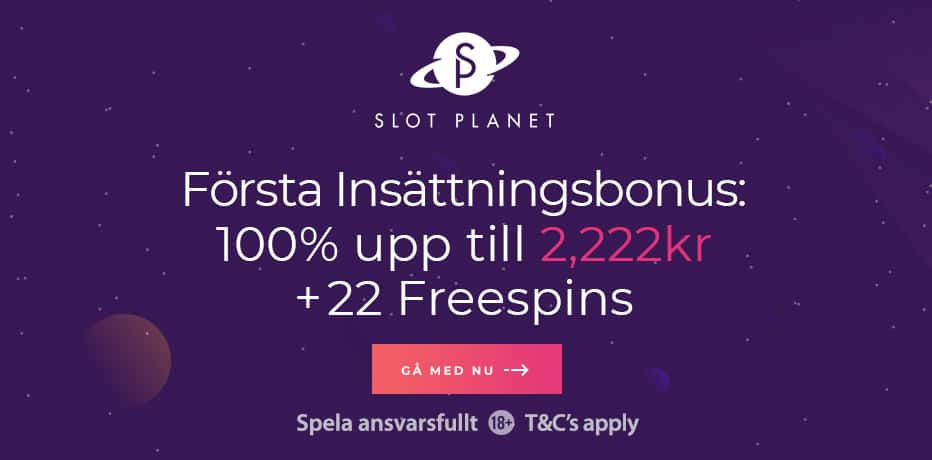 Slot planet 22 free spins fun