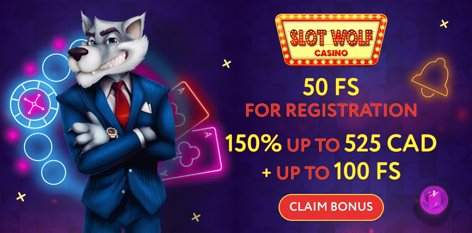 50 Free Spins No Deposit at Slotwolf Casino