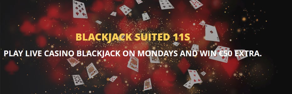 Suited 11 Blackjack pPromóció