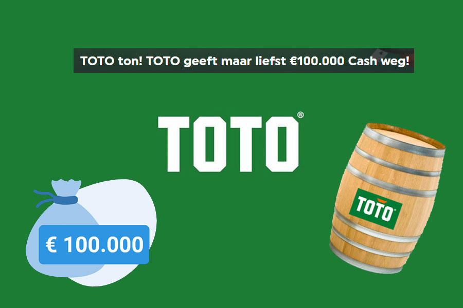 De TOTO ton: Speel mee en win €1000 bij TOTO Casino