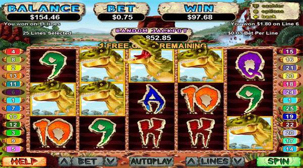 T-Rex 2 Slot, t rex slot game.