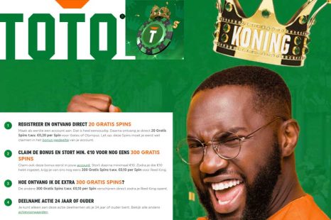 TOTO Casino geeft 320 gratis spins weg met Koningsdag