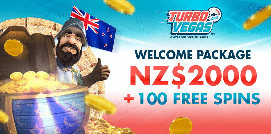 TurboVegas Bonus Review - 100% Bonus up to NZ$500