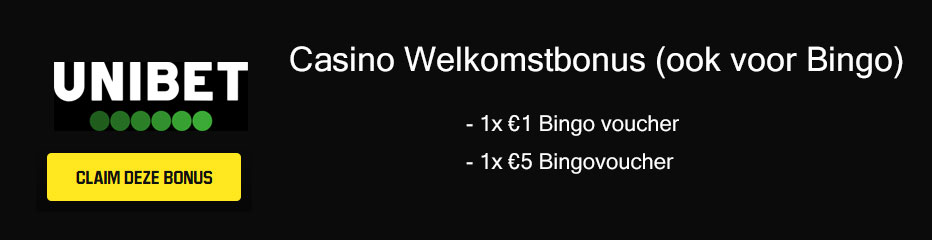 Unibet-Bingo-Welkomstbonus