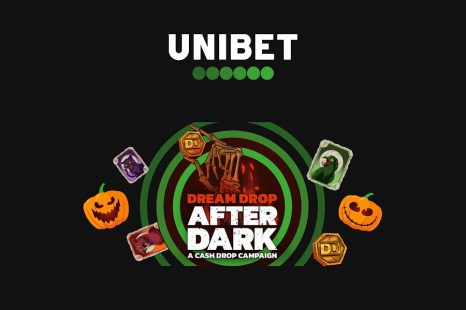 Unibet Halloween promotie: Dream Drop after dark Cash Drops