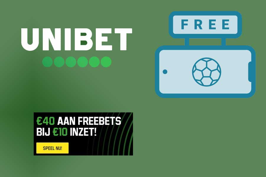 Unibet Nederland vier keer free bets