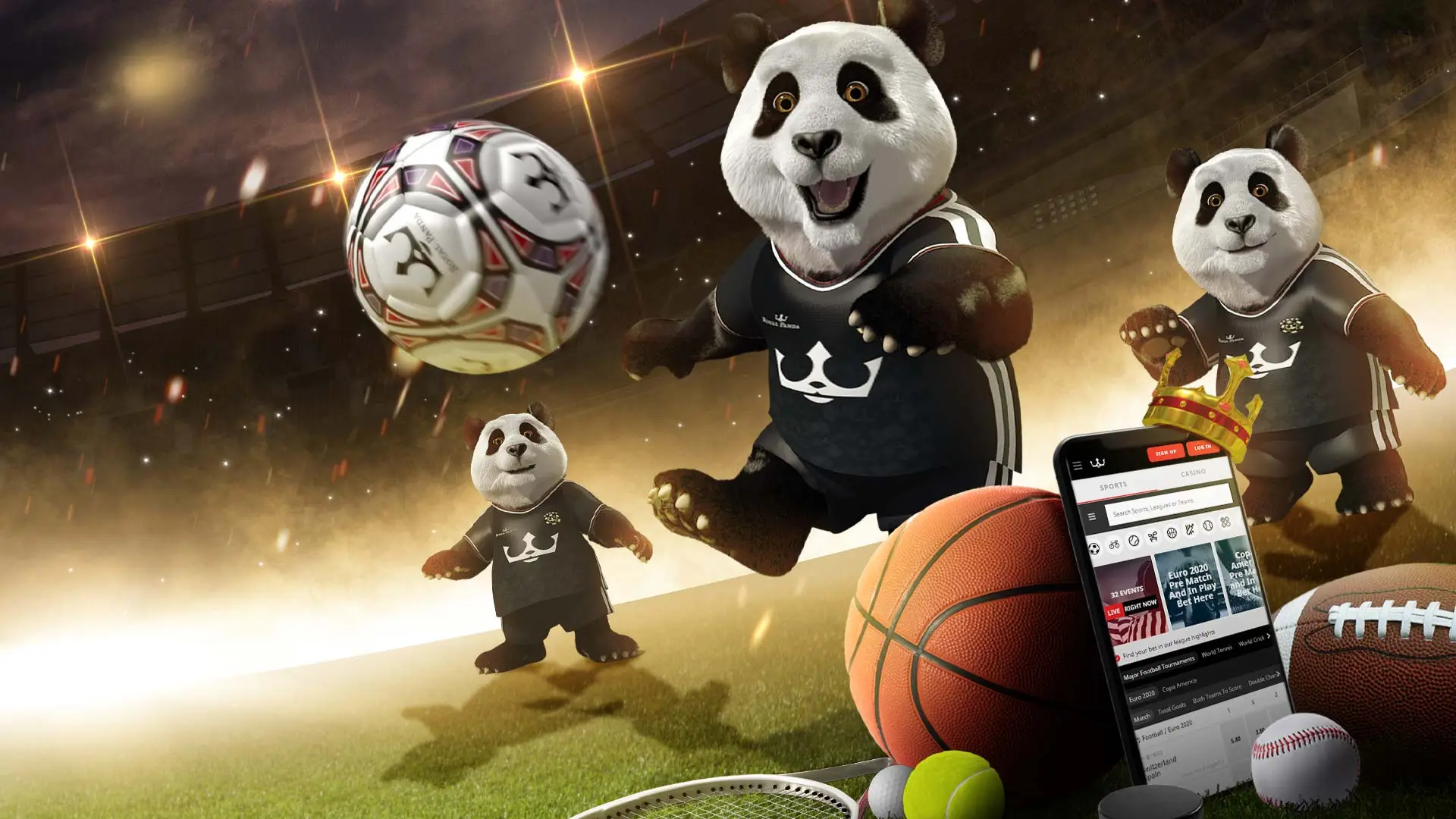 Royal Panda Bônus de Apostas Esportivas