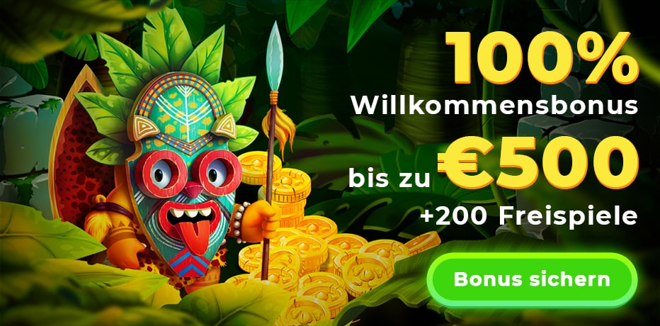 Wazamba-Bonus - 200 Freispiele + 500 € Bonus