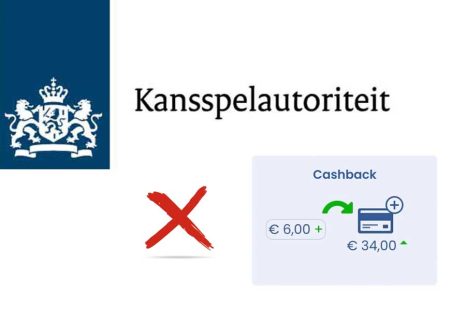 Cashback bonus inmiddels ook verboden door de KSA