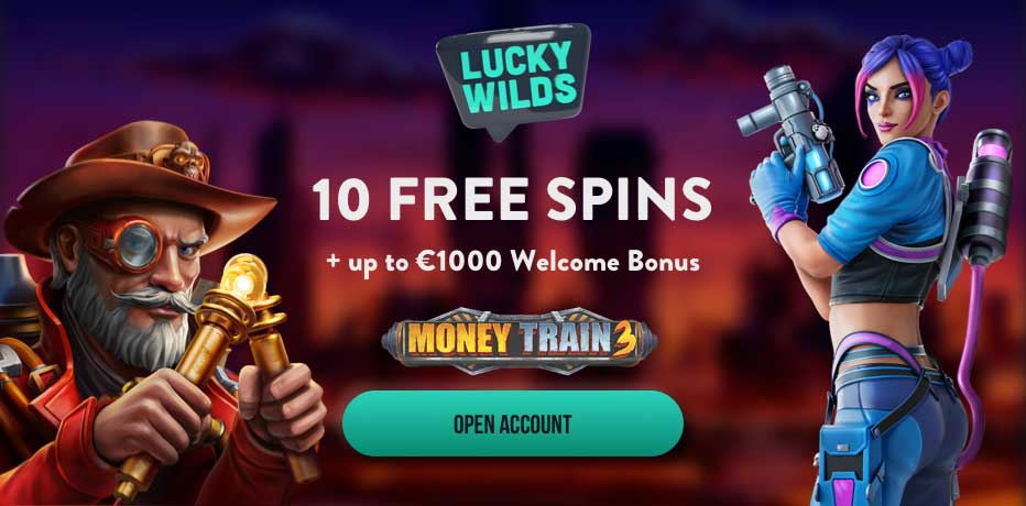 LuckyWIlds No Deposit Bonus - 10 Free Spins