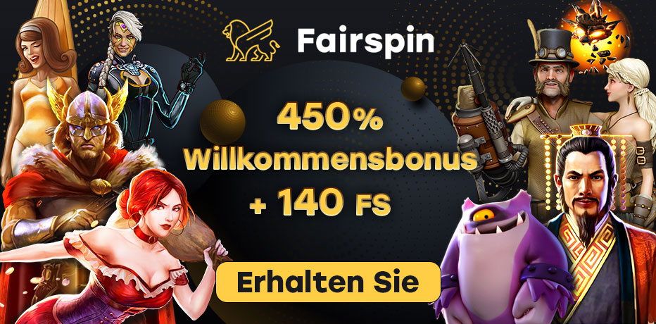 FairSpin Casino Willkommensbonus