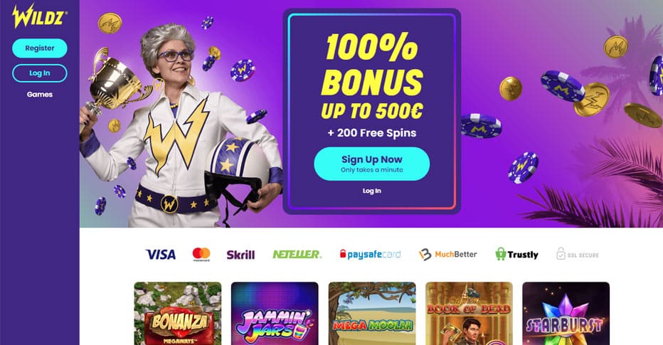 Wildz Casino - Safe and reliable online casino New Zealand