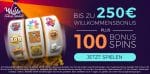 WinStar Casino Bonus - Bis zu €250,- + 100 Freispiele