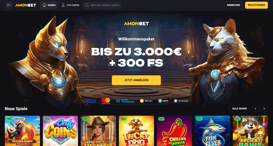 Amonbet Casino Test – Wie zuverlässig ist dieses Online-Casino? Amonbet Casino Test – Wie zuverlässig ist dieses Online-Casino?