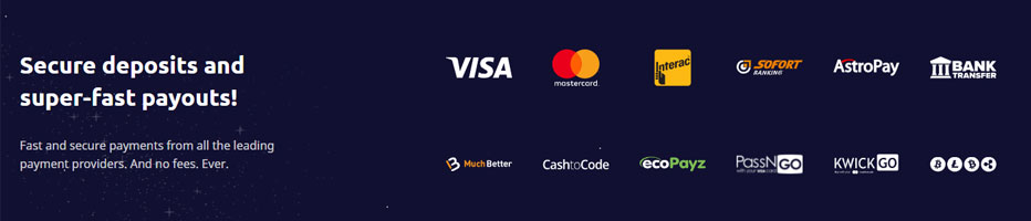 Flexibility on payment methods