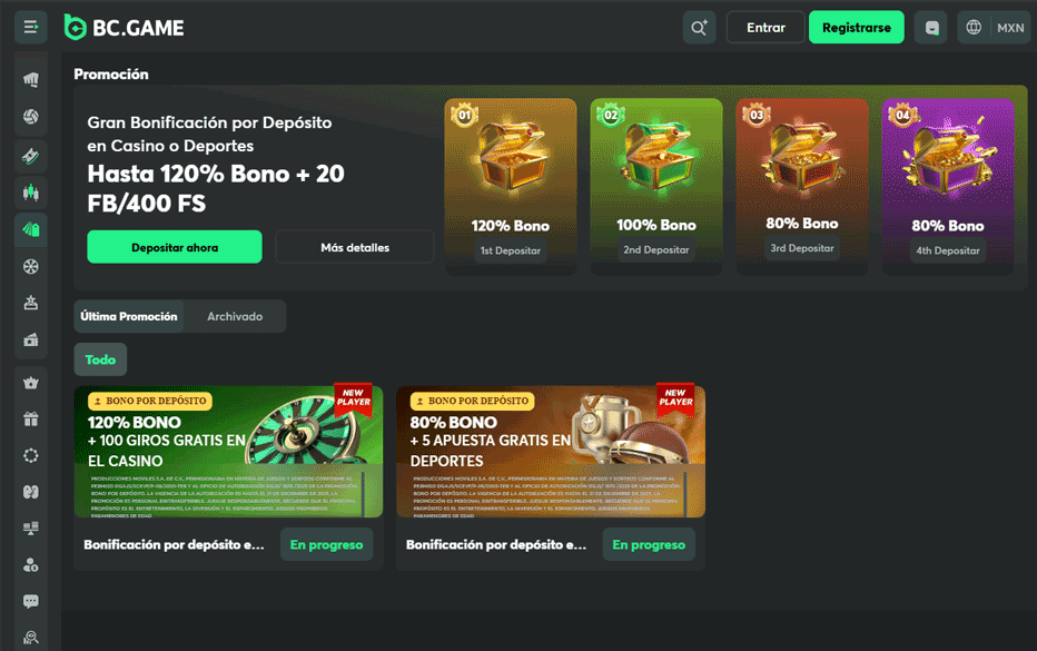 Otras Promociones y el Exclusivo Club VIP