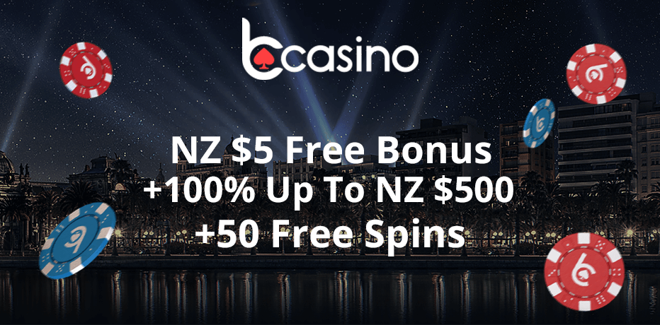 bCasino Bonus Review - NZ$5 Free (No Deposit Needed) + 100% Bonus and 50 Free Spins