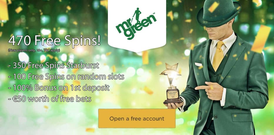 Mr Green Casino No Deposit Bonus Codes