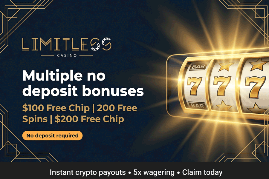Limitless Casino no deposit bonus codes – your options