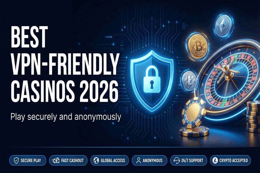 Best VPN-friendly casinos in New Zealand – play securely and anonymously