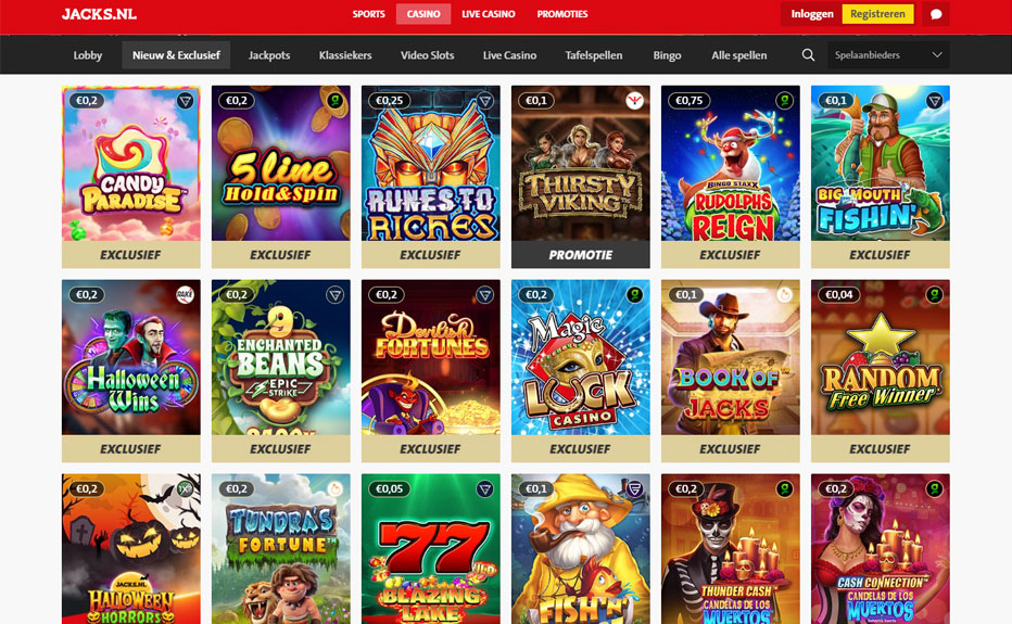 Jacks Casino - het beste online casino voor het spelen van online slots